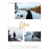 Fotokalender A4 Enkel (20 x 30 cm) — Guldstift [Mars]