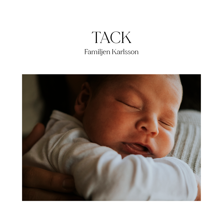 Tack — Liten ängel