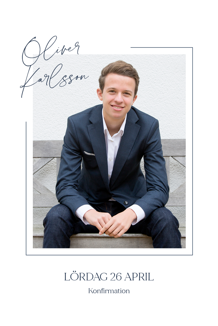 Inbjudningar — Minimalistisk kommunion