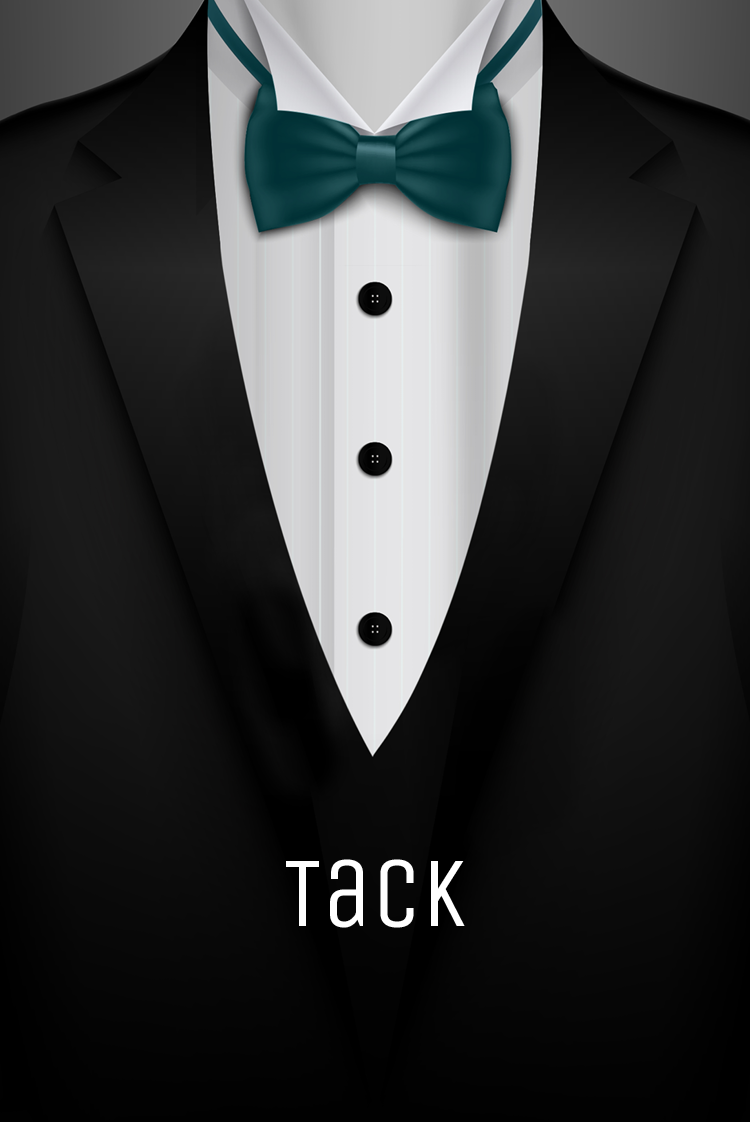 Tack — Kostym och slips