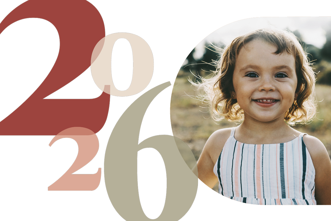 Fotokort — Färgglatt nytt år