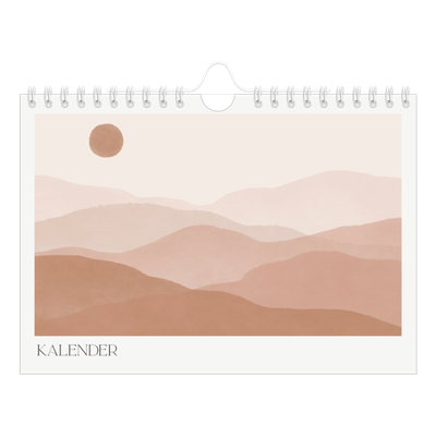 Fotokalender A5 Enkel — Citatsamling om välbefinnande [omslag]