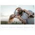 Fotokalender A3 Enkel — Tolv stora månader [April]