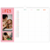 A3 Fotokalender — Färgglad kalender - Familj på 4 [Februari]