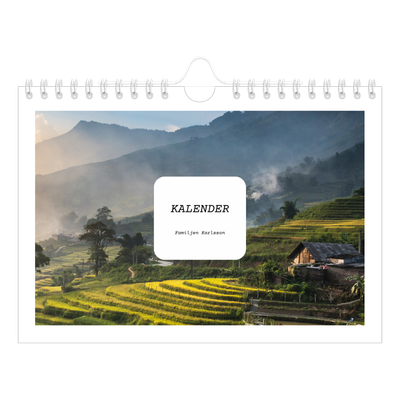 Fotokalender A5 Enkel — Hela historien [omslag]