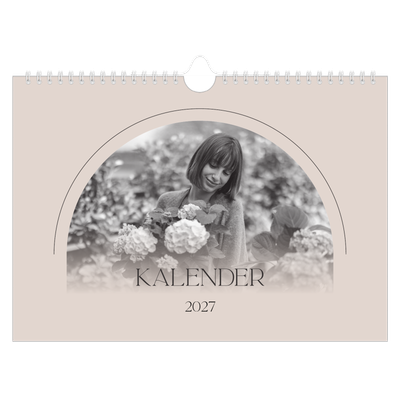 Fotokalender A4 Enkel — Enkel botanisk [omslag]