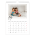 Fotokalender A4 Enkel (20 x 30 cm) — Transparent ram [April]