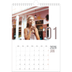 Fotokalender A4 Enkel (20 x 30 cm) — Antal månader [Januari]