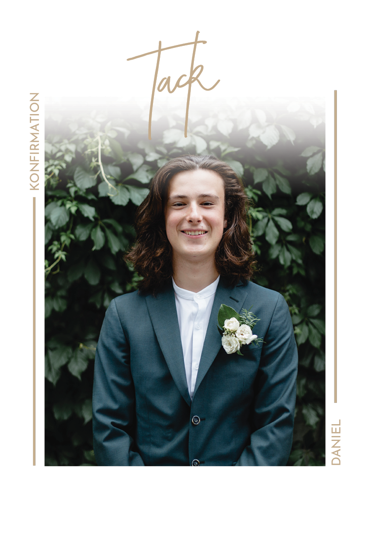 Tack — Guldsignatur