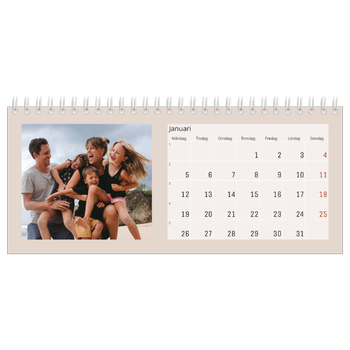 Skrivbordskalendrar — Kalender i jordtoner