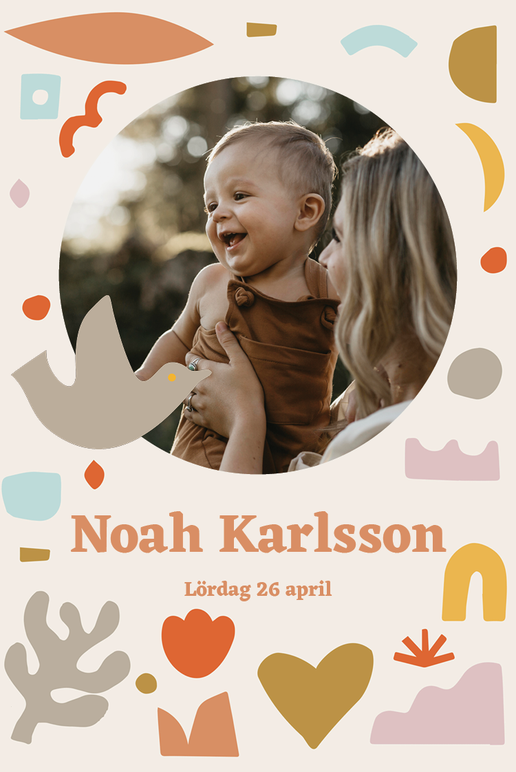 Inbjudningar — Pappersdekoration