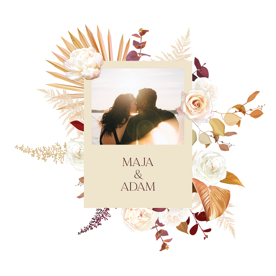 Inbjudningar — Bohemiskt bröllop