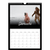 Fotokalender A4 Enkel (20 x 30 cm) — Svart [Januari]