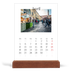 Skrivbordskalender med träställ - Stående — Min reseskildring [April]