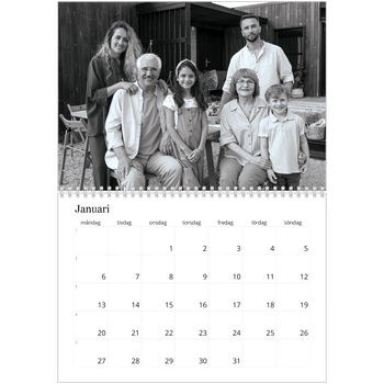 Fotokalender A3 Klassisk — Bilder i fokus