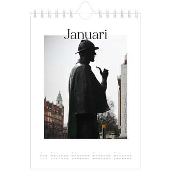 Fotokalender A5 Enkel — Min reseskildring