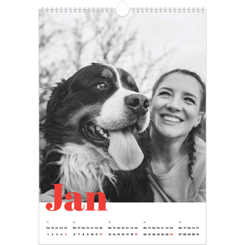 Fotokalender A3 Enkel — Storslaget år