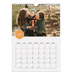 Fotokalender A4 Enkel (20 x 30 cm) — Fotoklistermärke [April]