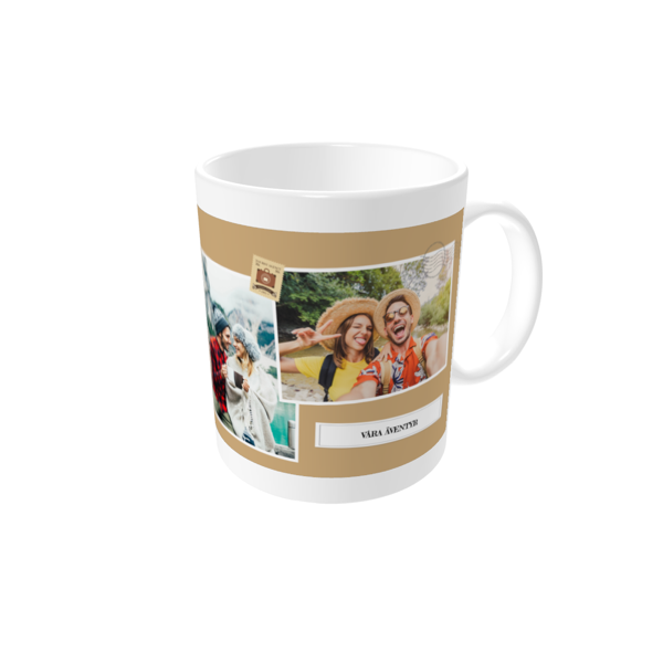 Fotomugg — Resedagbok