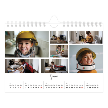 Fotokalender A5 Enkel — Bild collage
