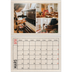 Fotokalender A3 Klassisk (30 x 40 cm) — Kraftpapper med stämpeleffekt [Mars]