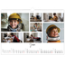 Fotokalender A3 Enkel — Bild collage [Januari]