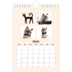 Fotokalender A5 Enkel — Kattassistentar och klotter [Februari]