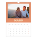 Fotokalender A4 Enkel (20 x 30 cm) — Retro ramar [Mars]