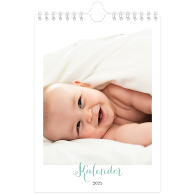 Fotokalender A5 Enkel — Hej världen [omslag]