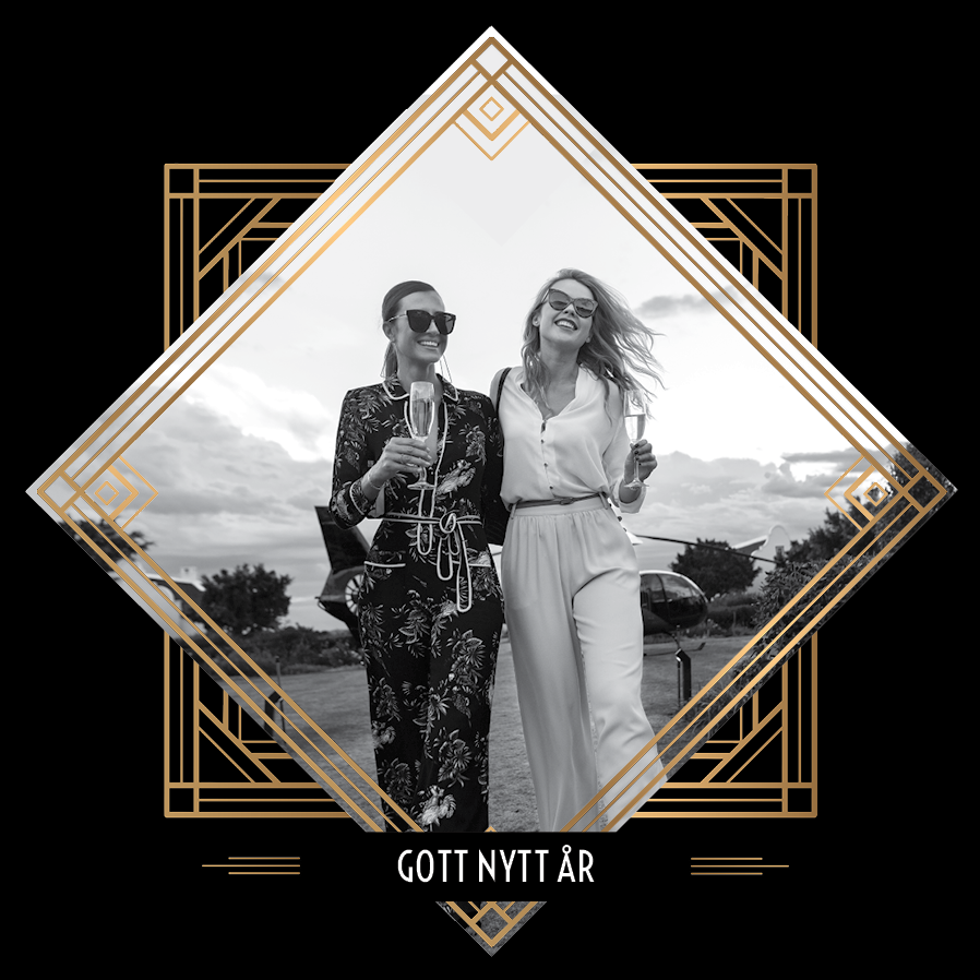 Fotokort — Gatsby nyår