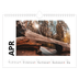 Fotokalender A4 Enkel — Vit kalender [April]