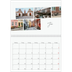 Fotokalender A3 Klassisk (30 x 40 cm) — Stadssemester (vit) [Januari]