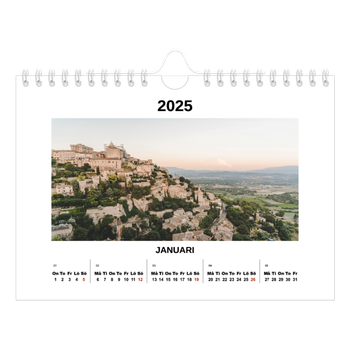 Fotokalender A5 Enkel — Enkel bild