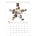Fotokalender A4 Enkel (20 x 30 cm) — Collage shapes [omslag]