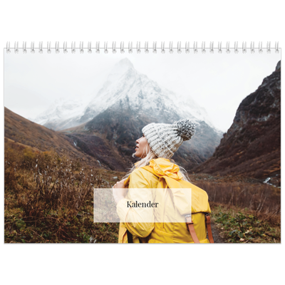 Fotokalender A3 Klassisk (30 x 40 cm) — Klassisk kalender [omslag]