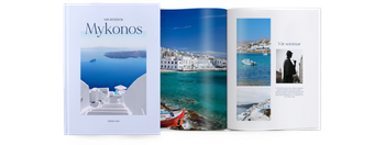 Fotoböcker — Min reseskildring - Mykonos