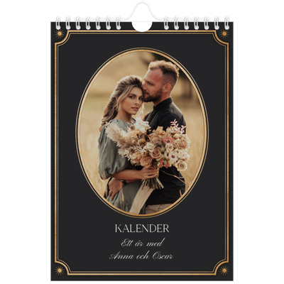 Fotokalender A5 Enkel — Klassisk vintage [omslag]