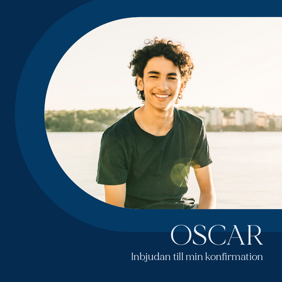 Inbjudningar — Båge - Indigo