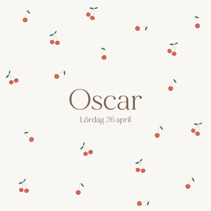 Inbjudningar — Körsbärslycka