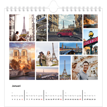 Fotokalender Kvadratisk — Bildgaller