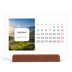 Skrivbordskalender med träställ - Liggande  — Hela historien [Januari]