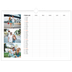 A3 Fotokalender — Enkel planerare - Familj på 5 [Februari]