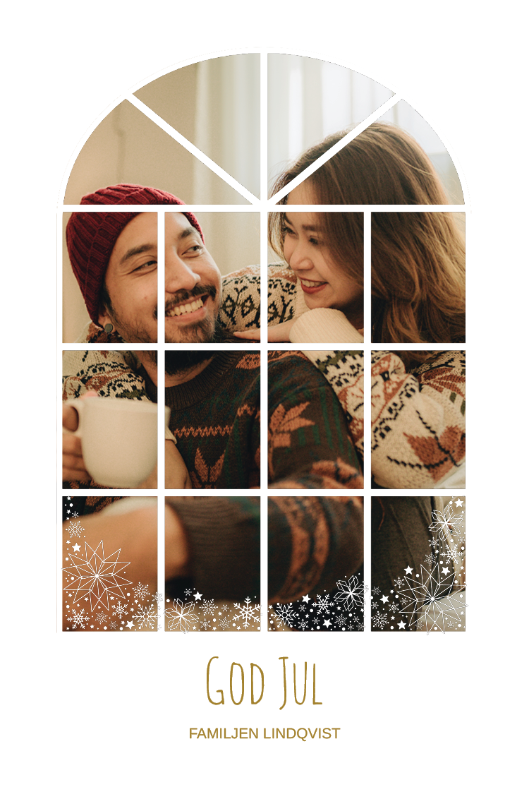 Fotokort — Festlig ram