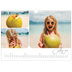 Fotokalender A3 Enkel — Ögonblicksbilder och skrift [omslag]