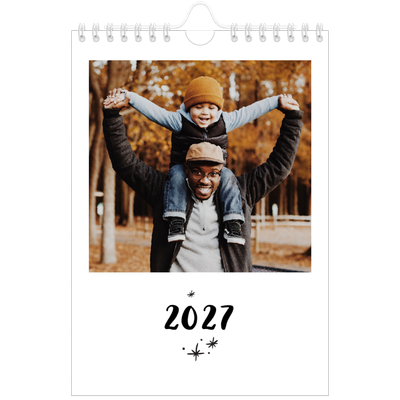 Fotokalender A5 Enkel — Handskriven [omslag]