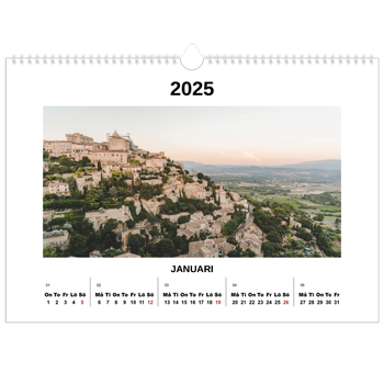 Fotokalender A3 Enkel — Enkel bild