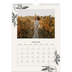 Fotokalender A4 Enkel (20 x 30 cm) — Bläck & murgröna [Februari]