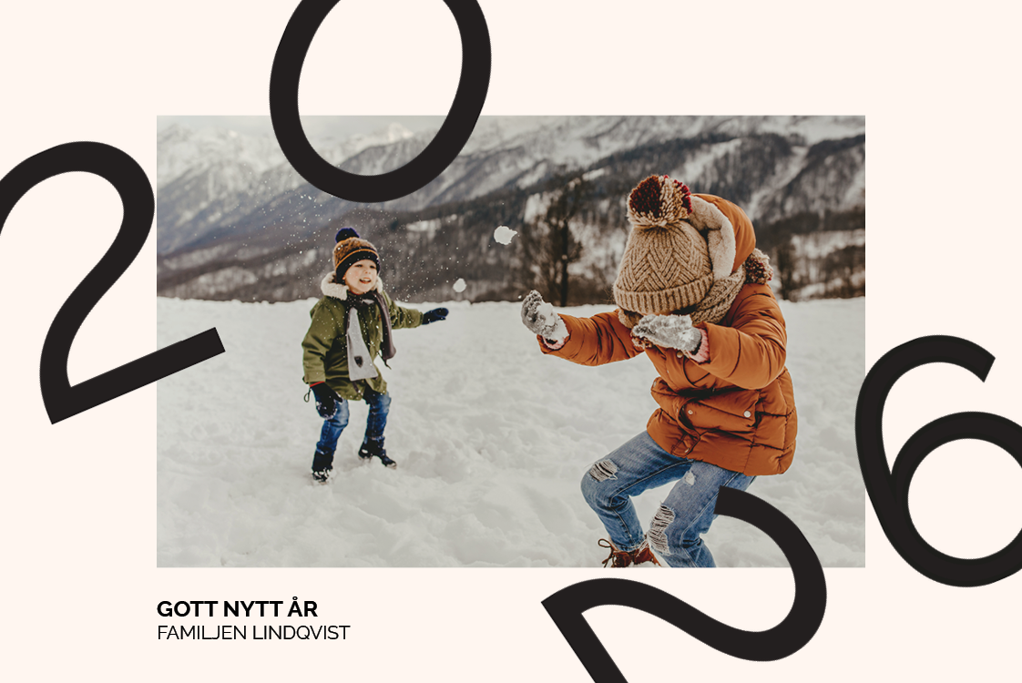 Fotokort — Nyårsspridning