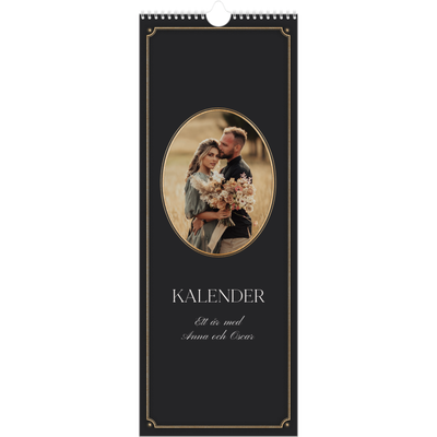 Fotokalender Smal  — Klassisk vintage [omslag]