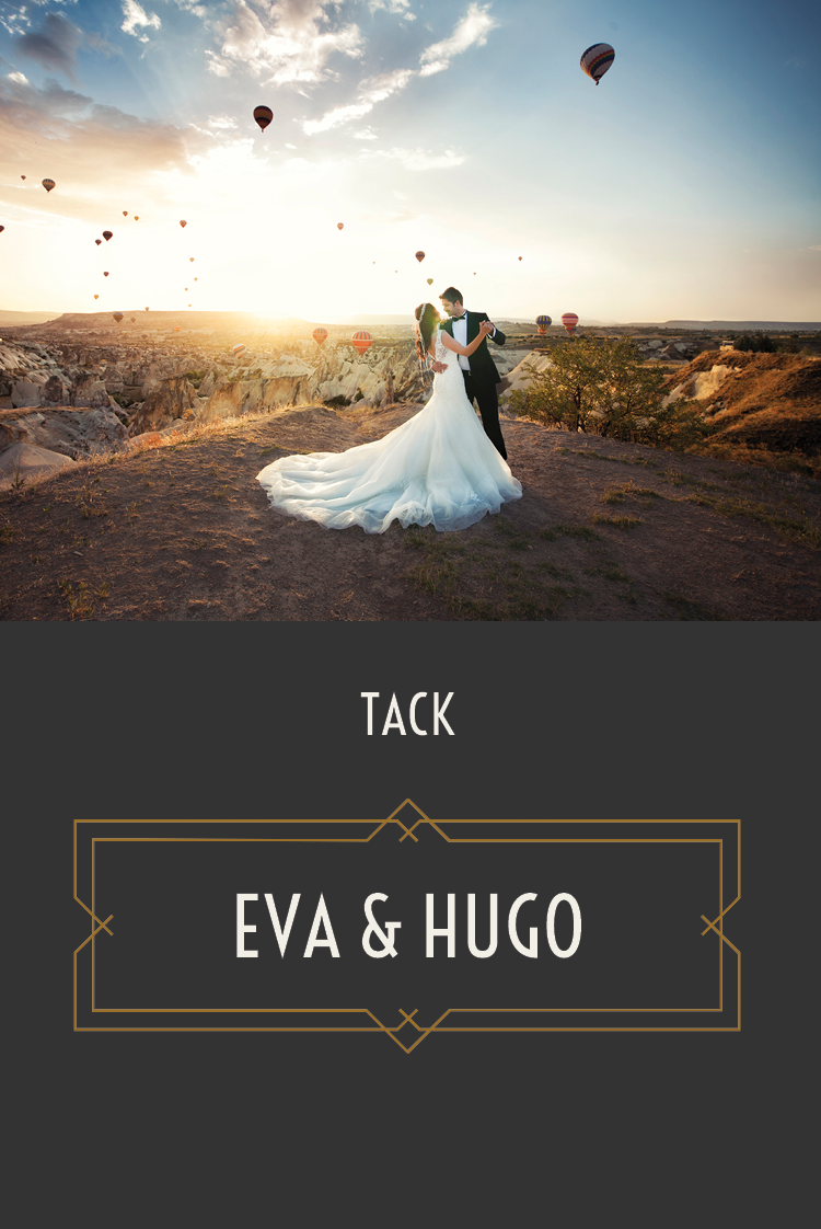 Tack — Gatsby namnskylt